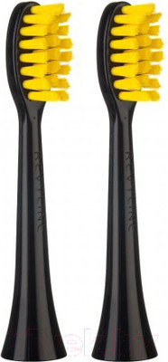 Набор насадок для зубной щетки Revyline RL 060 / 7370 (2шт, черный)