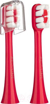 Набор насадок для зубной щетки Revyline RL 070 / 7316 (2шт, красный)