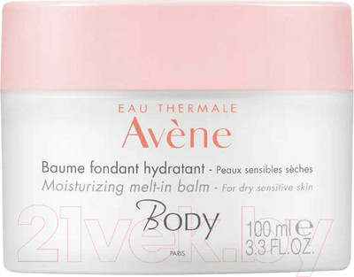 Бальзам для тела Avene Body Увлажняющий с тающей текстурой (100мл)