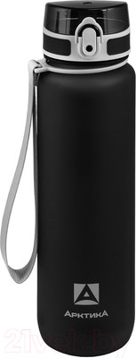Бутылка для воды Арктика 720-1000-BKM (черный)