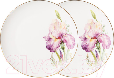 Набор тарелок Lefard Irises 590-498