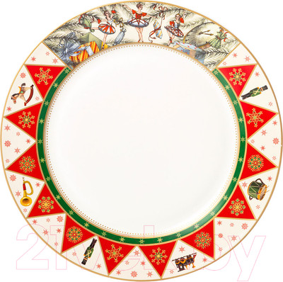 Тарелка столовая обеденная Lefard Щелкунчик 85-1917