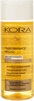 Гидрофильное масло Kora Очищение и уход Для сухой и возрастной кожи (150мл)