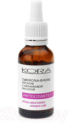 Флюид для лица Kora Anti-Acne С азелаиновой кислотой (30мл)