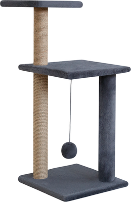 Комплекс для кошек Kogtik Триола Lux / СД m (серый/джут)