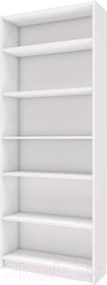 Стеллаж Stolline Бильд 80x28x202 (белый)