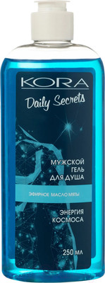 Гель для душа Kora Энергия космоса Мужской (250мл)