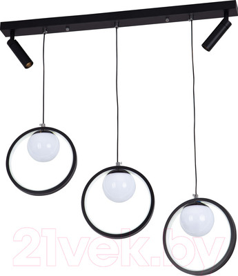 Потолочный светильник LED4U L7103-5 BK