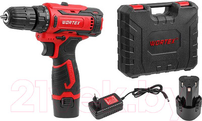 Аккумуляторная дрель-шуруповерт Wortex BD 1220 Li (1329356)