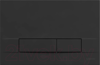 Кнопка для инсталляции LEMARK 9802006 (черный матовый)