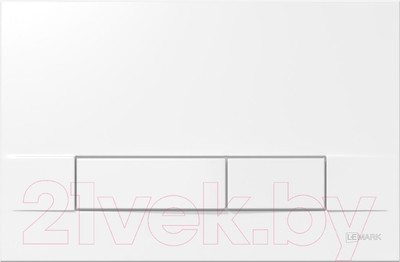 Кнопка для инсталляции LEMARK 9804008 (белый глянец)