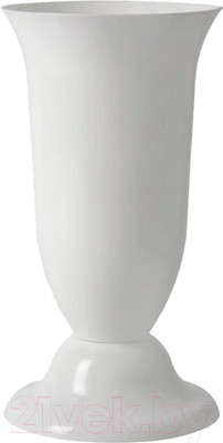 Ваза садовая Szemikowie Flakon №2 / SZ-056 (белый)