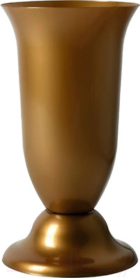 Ваза садовая Szemikowie Flakon №2 / SZ-056 (золото)