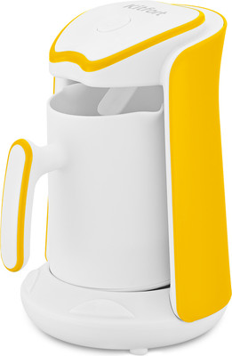 Турка электрическая Kitfort KT-7133-3 (белый/желтый)