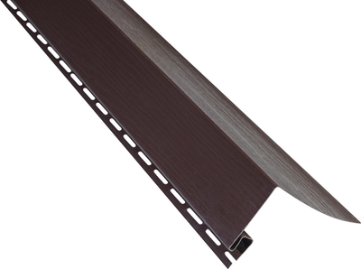 Околооконная планка Альта-профиль Т-17 (3м, коричневый)