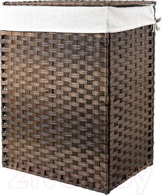 Корзина для белья Swed house Eman 34.28.8978 (коричневый)