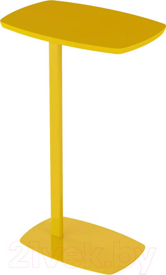 Приставной столик Калифорния мебель Дей (желтый)