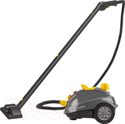 Пароочиститель Endever Odyssey Q-808 (темно-серый/желтый)