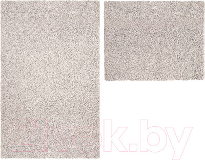 Набор ковриков для ванной и туалета Seroni Amazon 50x80/40x50 (Cream)