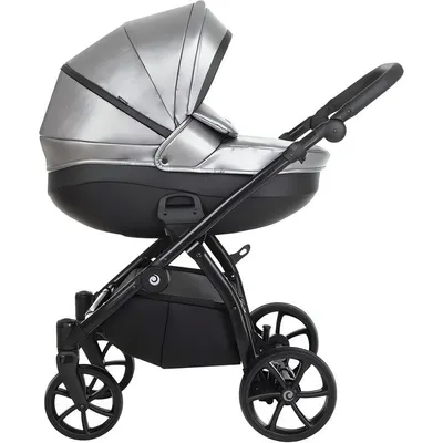 Детская универсальная коляска Tutis 3 в 1 / 1323042 (кожа/Black Marbel)