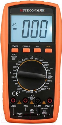Мультиметр цифровой Multicon M52H / 03K-M52H-3051