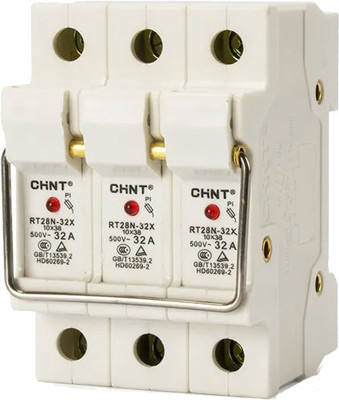 Держатель предохранителя Chint RT28N-32X 10х38 3П / 520488