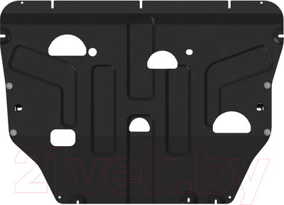 Защита картера и КПП SHERIFF 28.5407 для Geely Monjaro