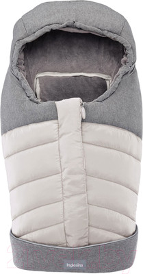 Конверт детский Inglesina Зимний для люльки и автокресла / A099K2SLV (Silver)