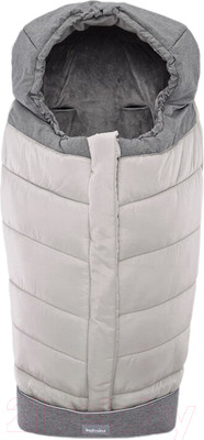 Конверт детский Inglesina Зимний для прогулочной коляски / A099K1SLV (Silver)