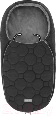 Конверт детский Inglesina Зимний для люльки и автокресла / A099P2VLB (Vulcan Black)
