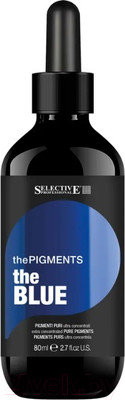 Пигмент прямого действия Selective Professional Чистый Ультраконцентрированный (80мл, синий)