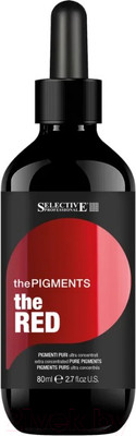 Пигмент прямого действия Selective Professional Чистый Ультраконцентрированный (80мл, красный)
