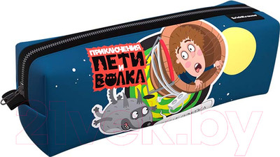 Пенал Erich Krause Приключения Пети и Волка. Погоня / 60197