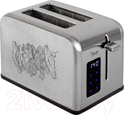 Тостер VLK Palermo 103 (стальной)