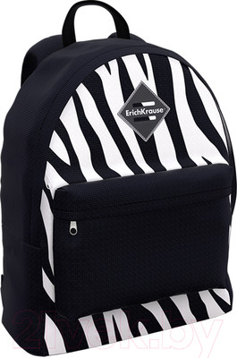 Школьный рюкзак Erich Krause EasyLine 17L Black&White Zebra / 60338