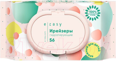 Влажные салфетки детские E-Rasy Гидратирующие (56шт)