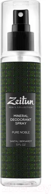 Дезодорант-спрей Zeitun Сандал и Бергамот Минеральный для мужчин (150мл)