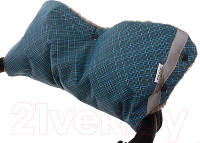 Муфта для коляски Pituso Р061 (синий бамбук)