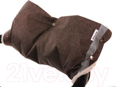 Муфта для коляски Pituso Р052 (коричневый меланж)