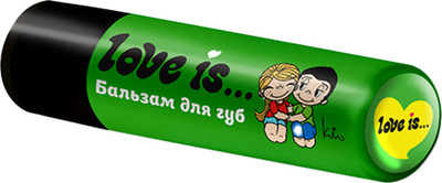 Бальзам для губ Galant Cosmetic Love Is… Арбуз Ананас (4.2г)