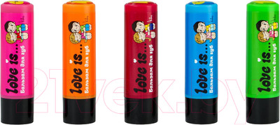 Набор бальзамов для губ Galant Cosmetic Love Is… (5x4.2г)