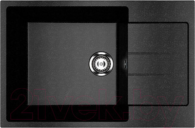 Мойка кухонная Ulgran U-602 (308 черный)