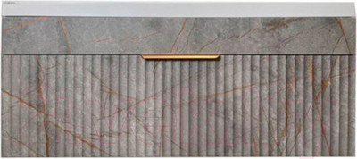 Тумба под умывальник Garda Onda 106Н-750_PVC / 09.106н.750.PVC (золотой мрамор)