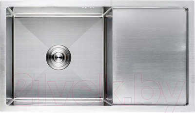 Мойка кухонная AKS Прямоугольная 78x44 (сатин)