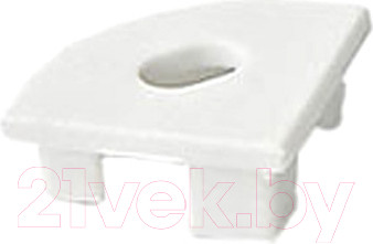 Заглушка для профиля AKS Orion-1616C четверть круга (белый)