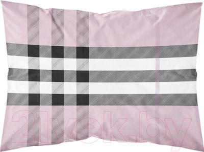 Наволочка Samsara Burberry 5070Н-16 (розовый)