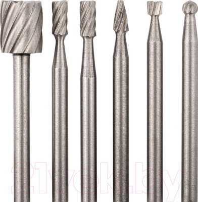 Набор борфрез FIT Стальные по металлу / 36477 (6шт)