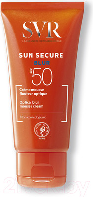 Крем солнцезащитный SVR Мусс Безопасное Солнце с эффектом фотошопа SPF50 (50мл)