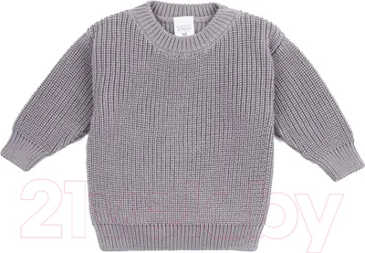 Джемпер для малышей Amarobaby Pure Love Buddy / AB-OD23-PLB26/11-74 (серый, р. 74)
