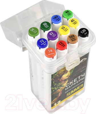 Набор маркеров Fenix Art Лето / 65500 (12цв)